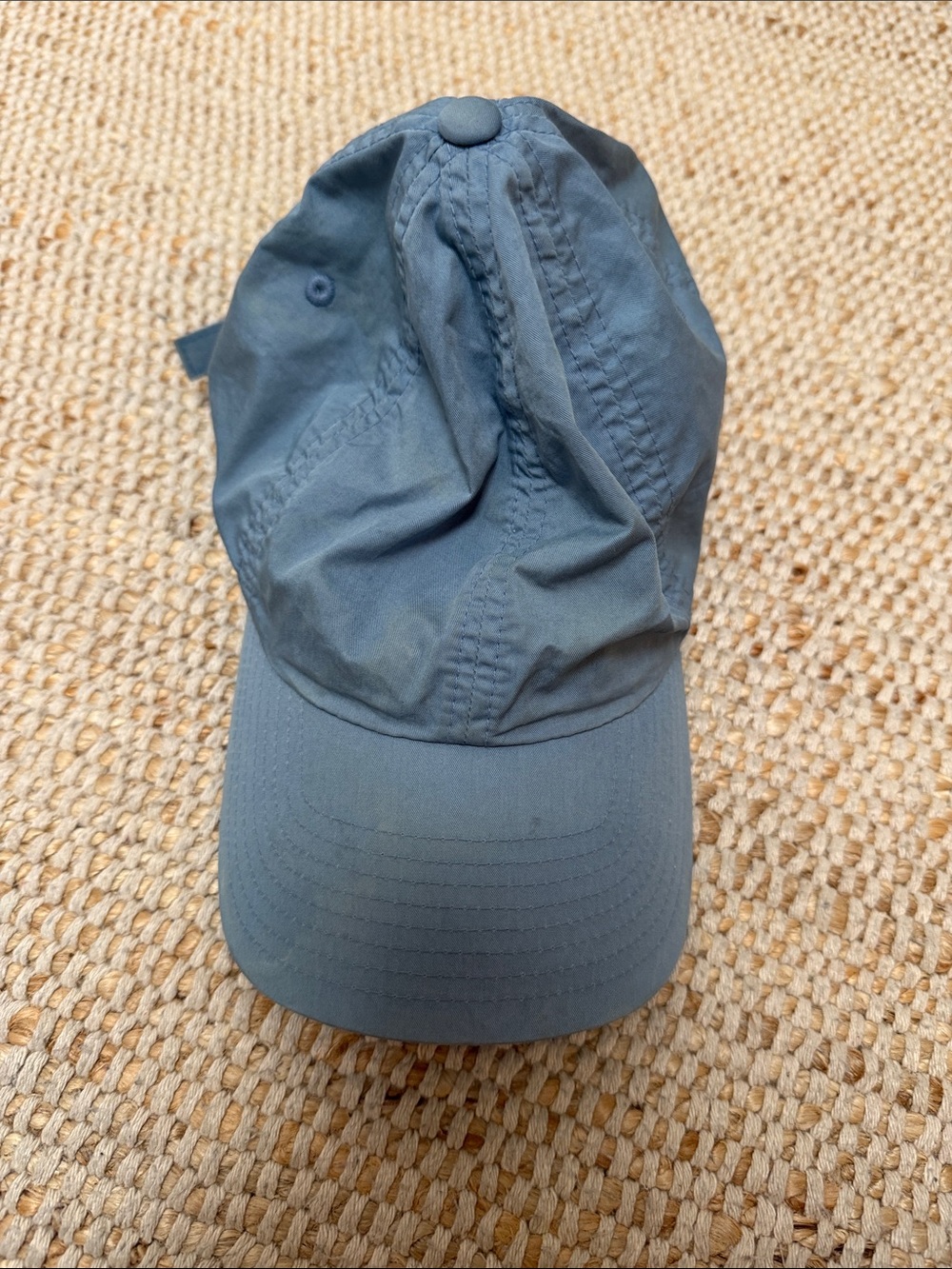 Everlane Womens Blue Baseball Cap